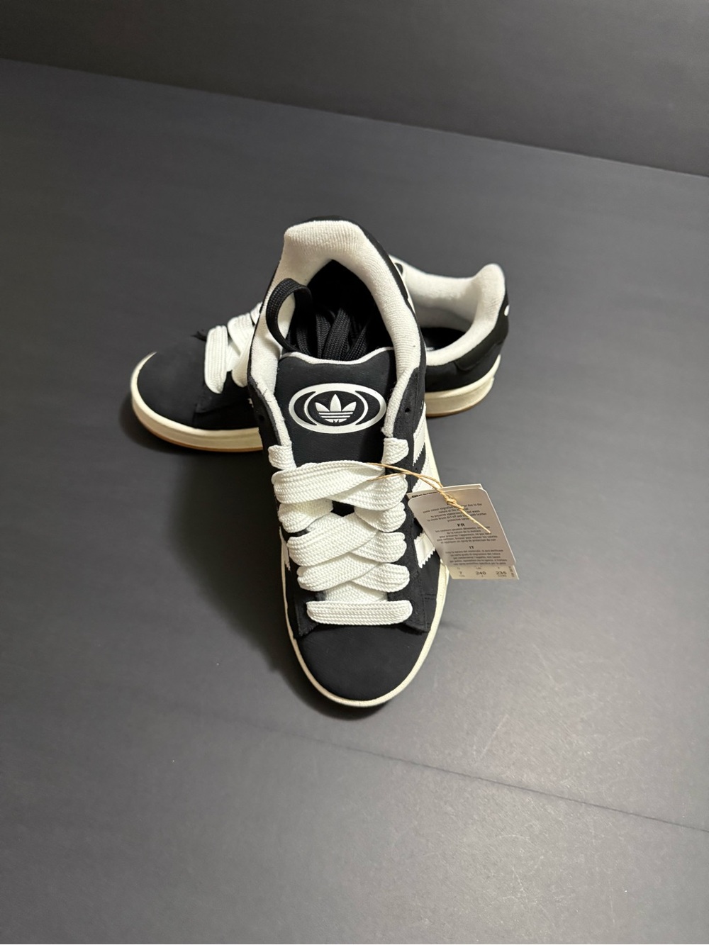 adidas Women’s Black & White Classic Low-Top Sneakers